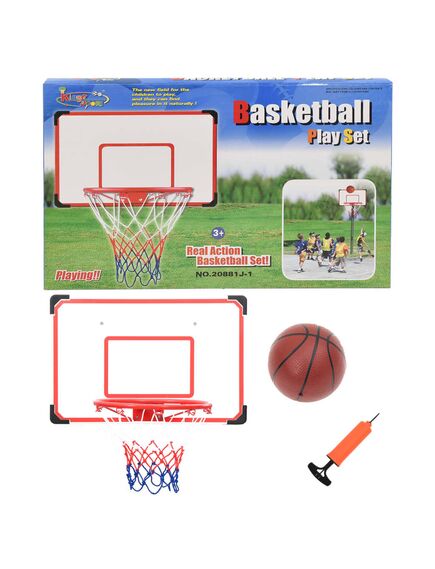 Set canestro da basket da parete 5 pz