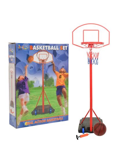 Set da basket portatile regolabile 200-236 cm