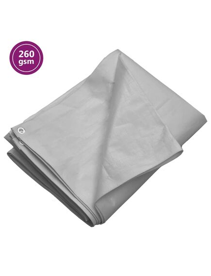 Telone 260 g/m² 3x4 m grigio hdpe