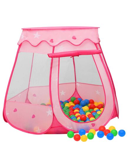 Tenda da gioco per bambini rosa 102x102x82 cm